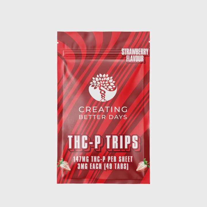 THC-P - Fast Acting Tabs - Strawberry - High Potency, FLAVOR: Strawberry