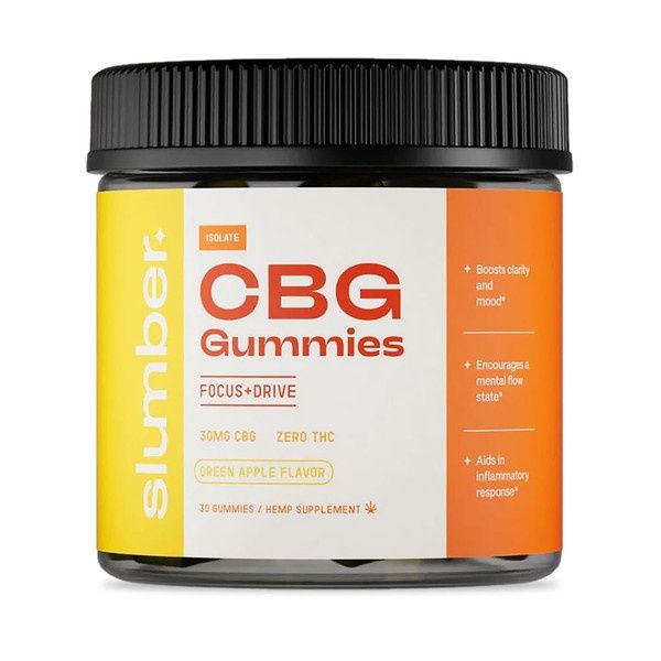 Slumber Focus+Drive CBG Gummies