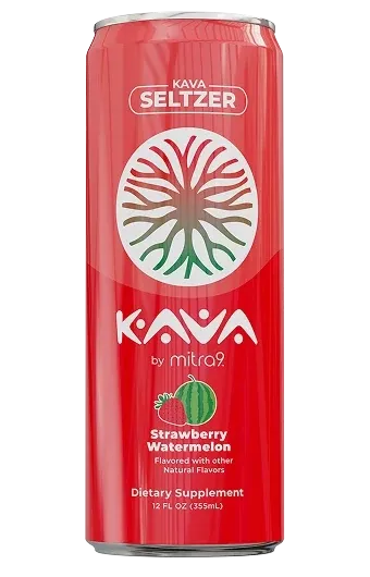 MItra 9 Kava seltzer, FLAVOR: Strawberry watermelon