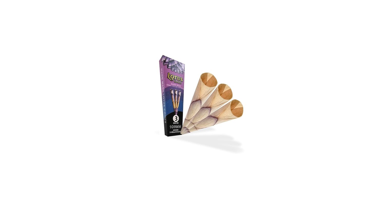 Lotus Flower Petal Cones by OME Palm Leaf 3 Pack
