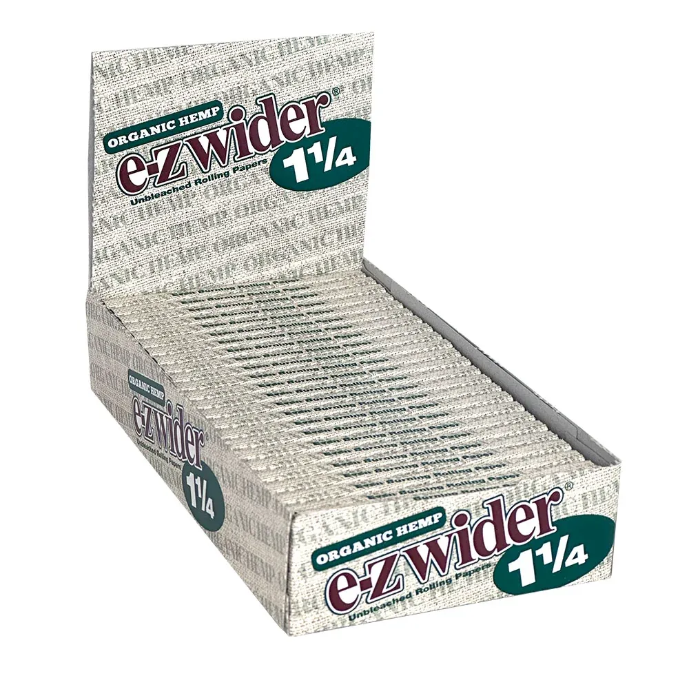 EZ Wider Rolling Papers - Organic Hemp 1 1/4