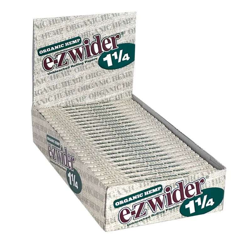 EZ Wider Rolling Papers - Organic Hemp 1 1/4