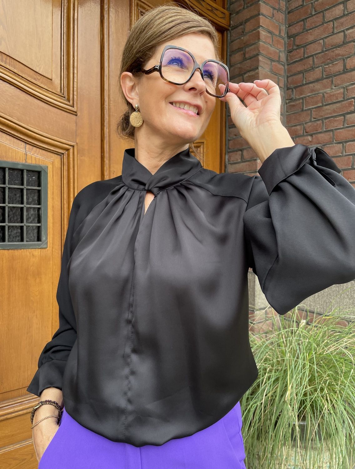 Blouse AAF Black Zwart