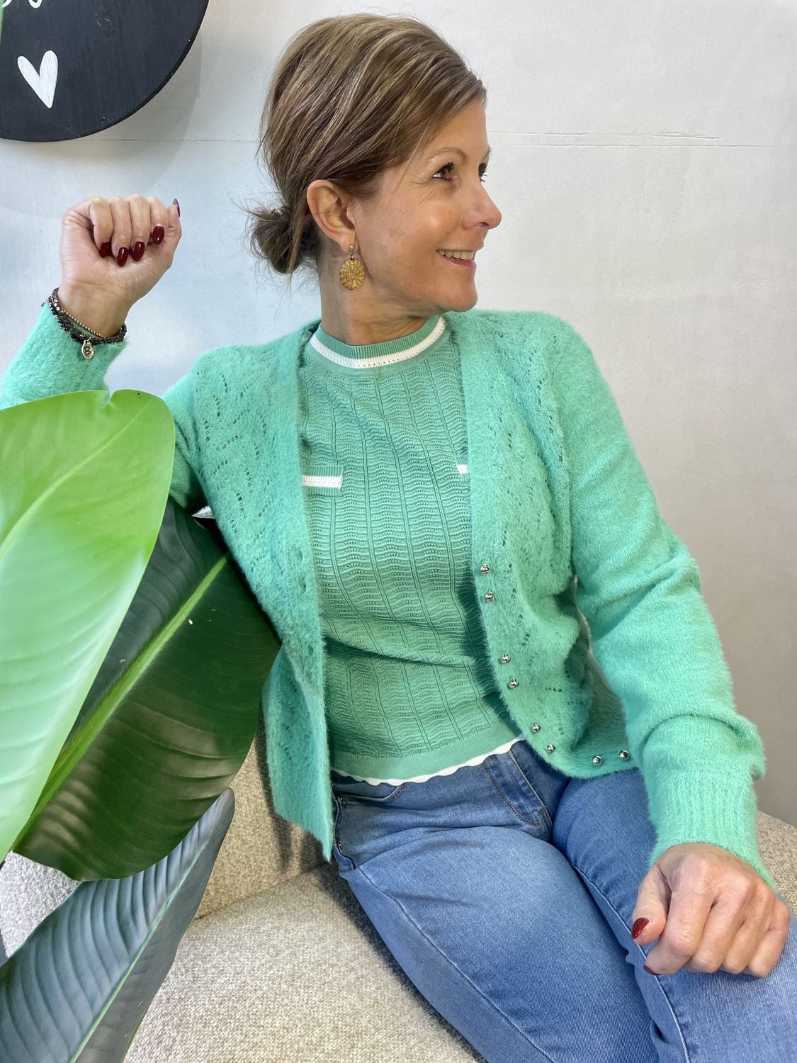 Vest MLILO Mintgroen