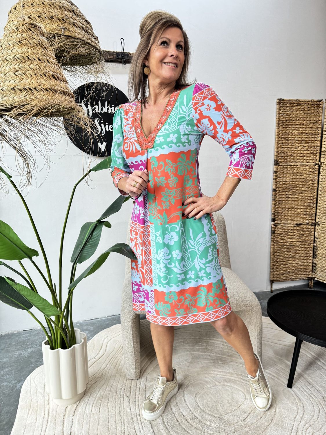 A406 Jurk met Design P965