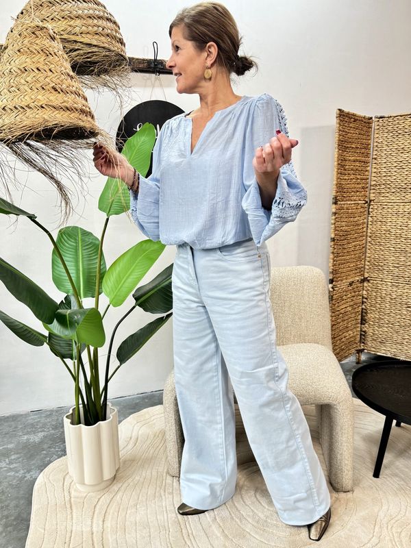 Pants Romee Lichtblauw 628