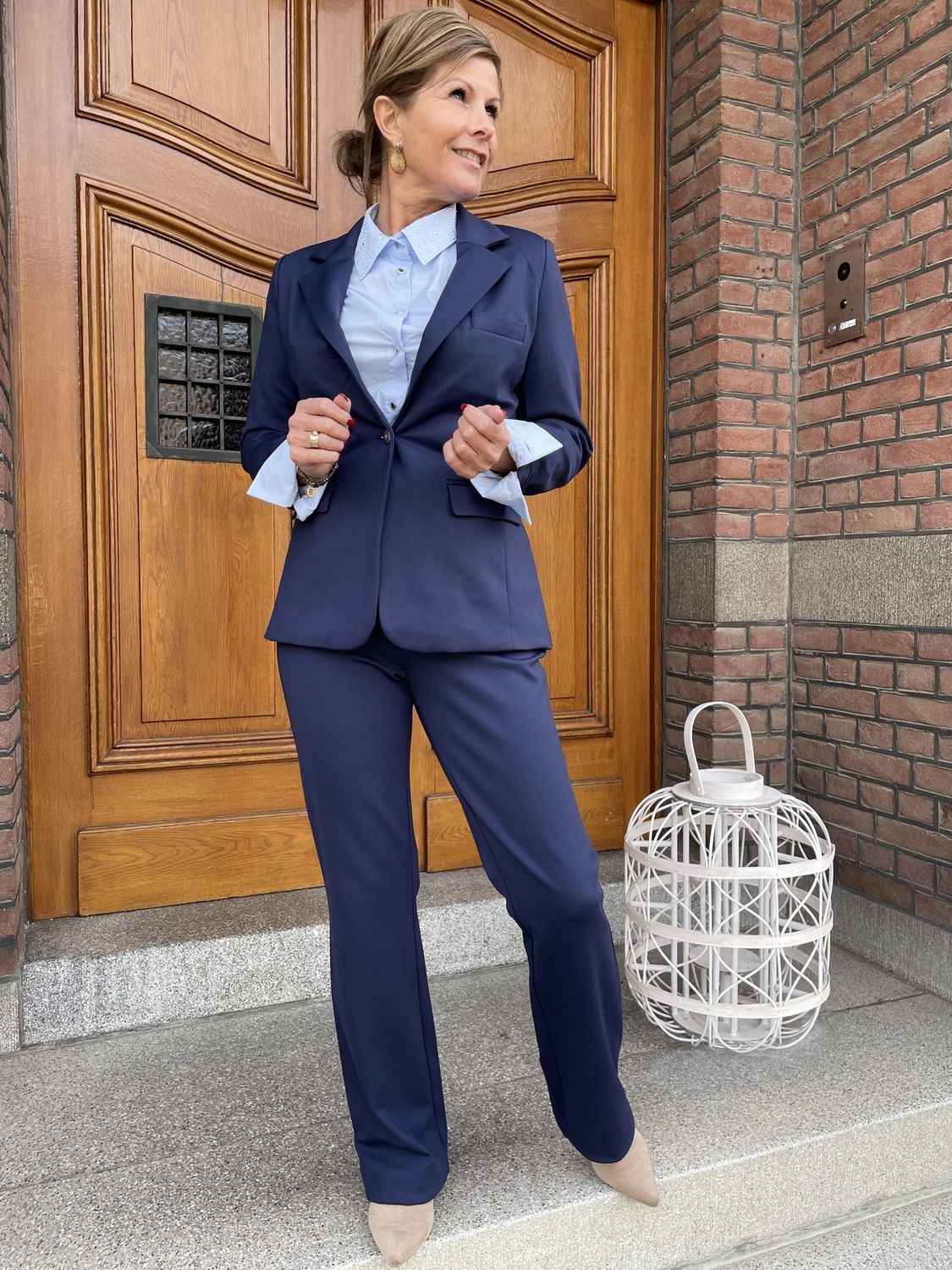 Pantalon Rose Donkerblauw