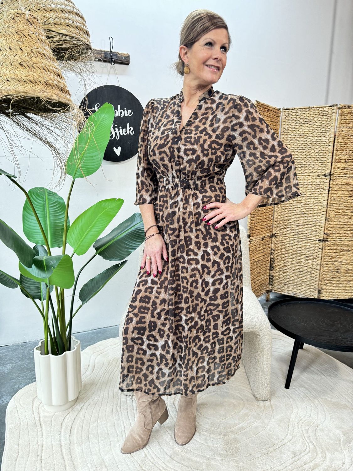 Dress Selma Panterprint 997