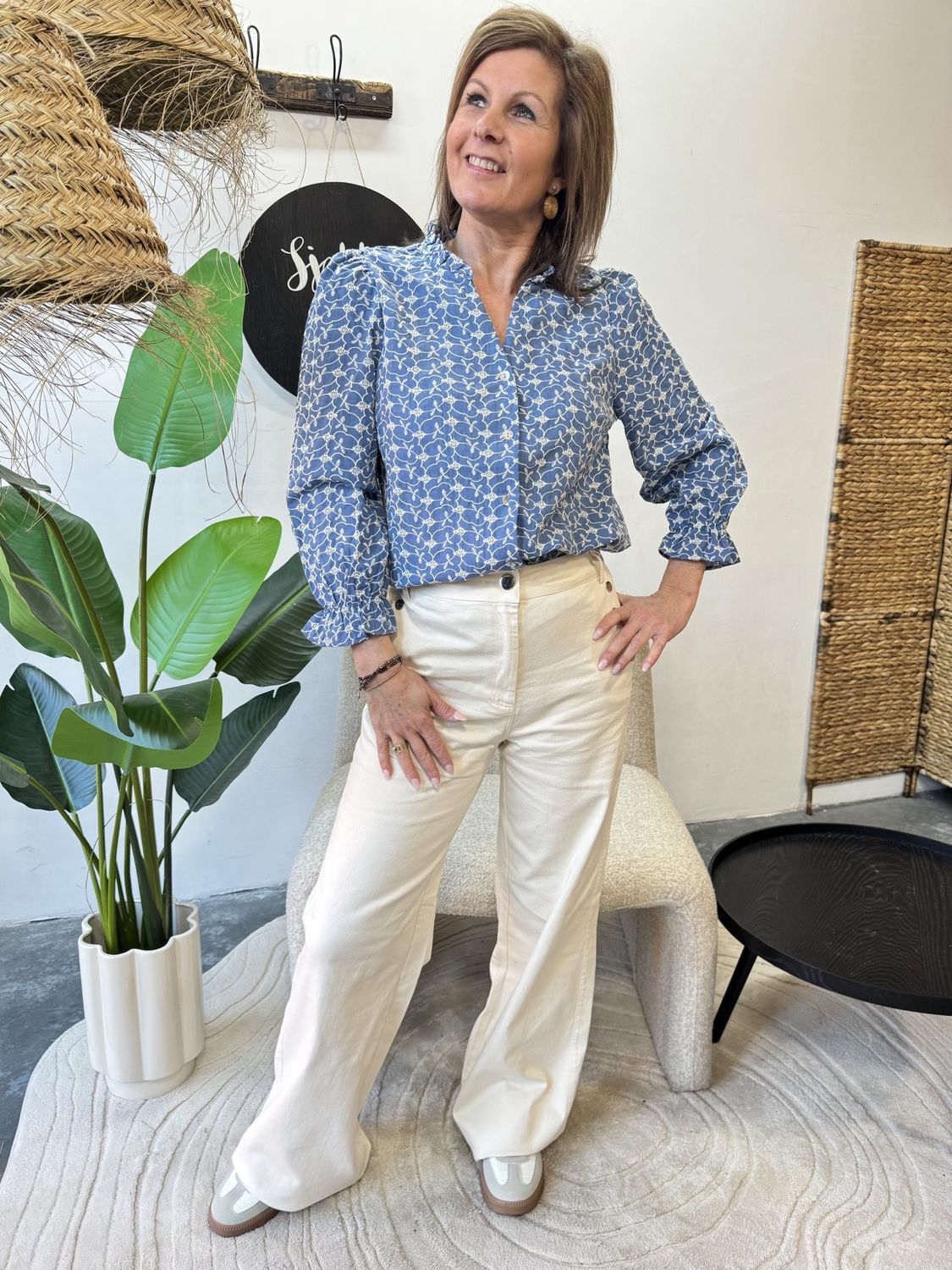 Beige Jeans Joya