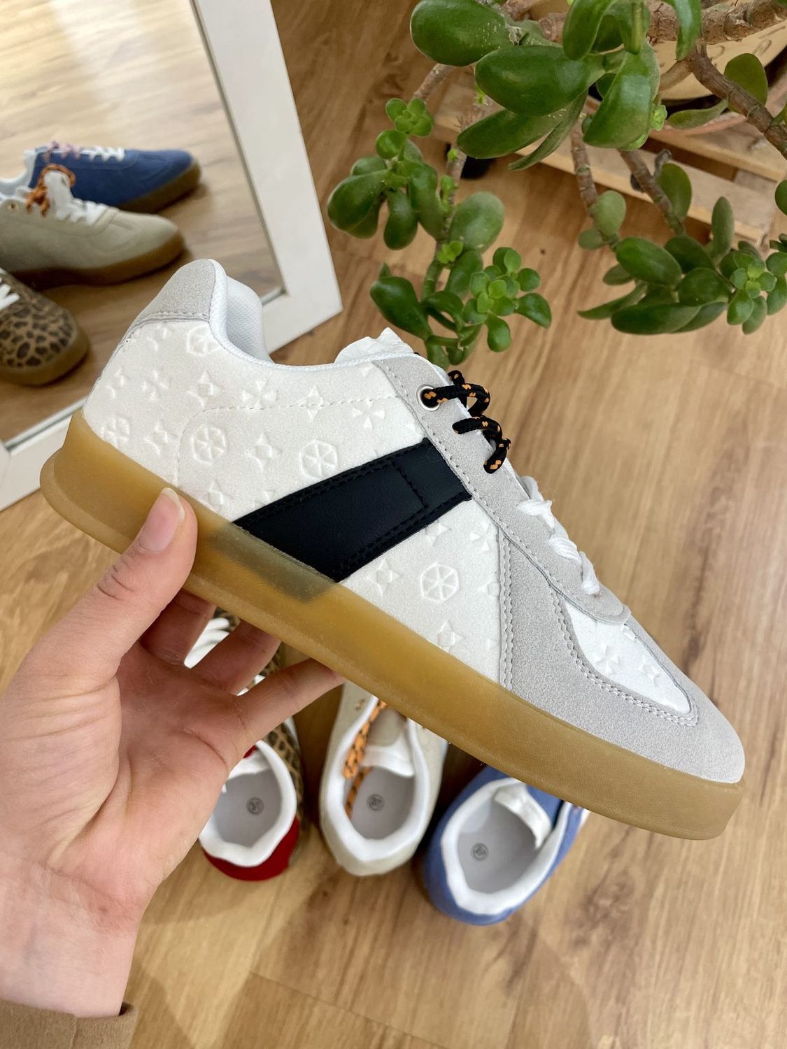 Sneaker Wit Oceane