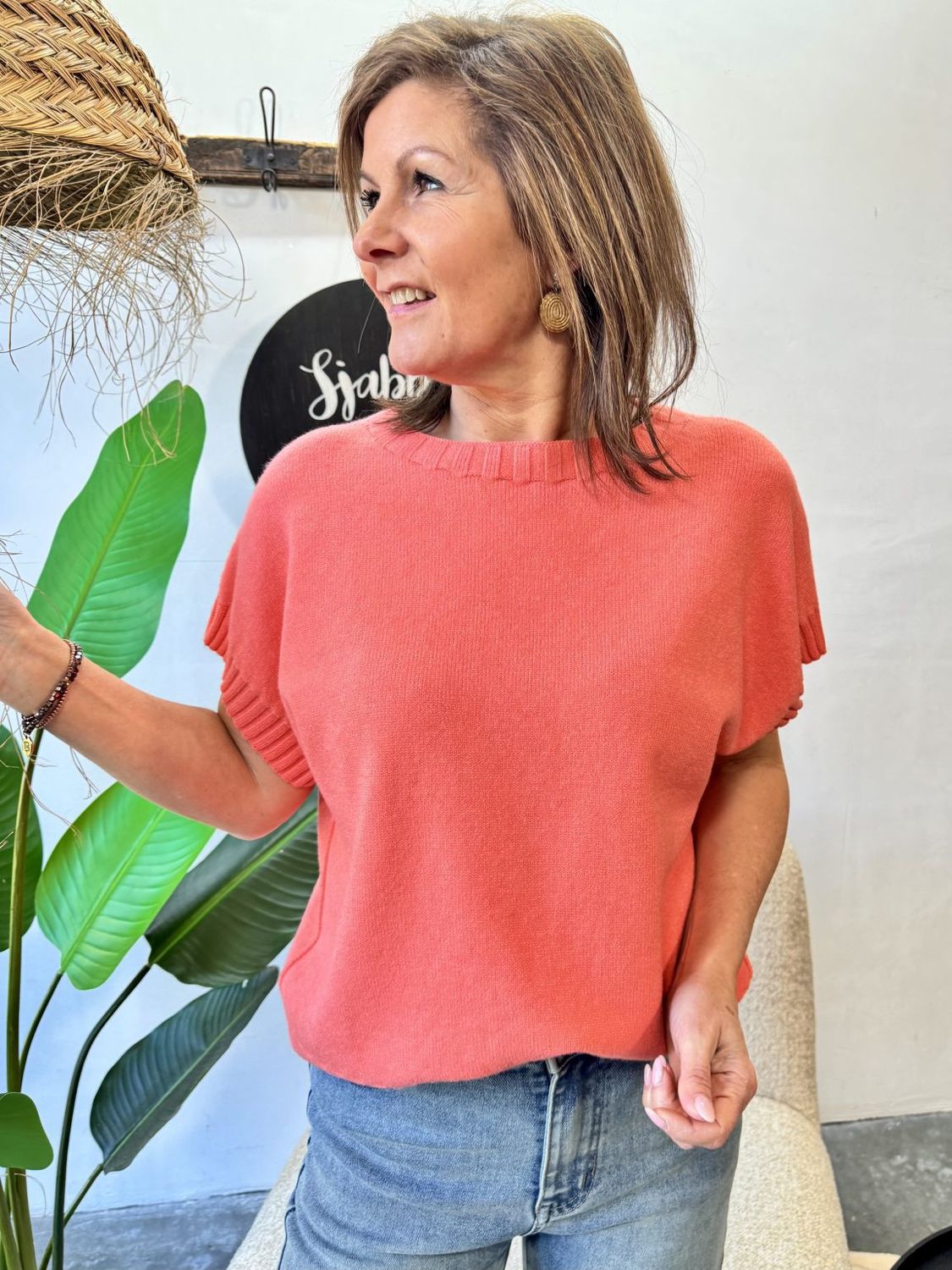 SWEATER Dolcie PERZIK