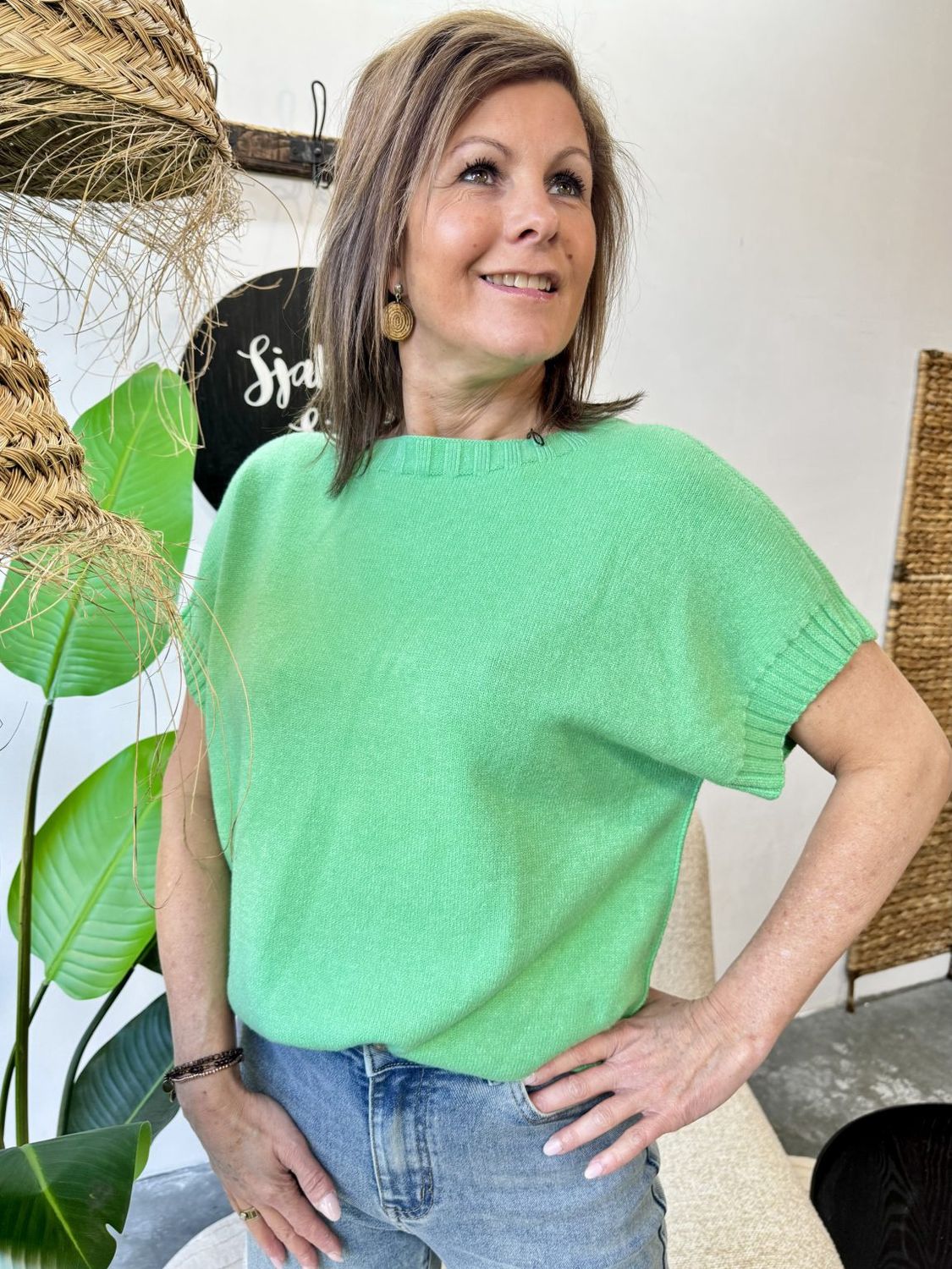 SWEATER Dolcie GRASGROEN