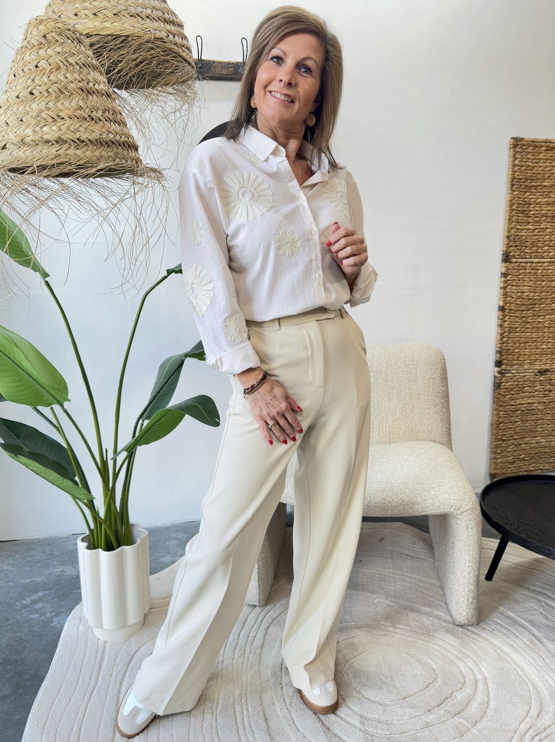 Broek Selene Beige