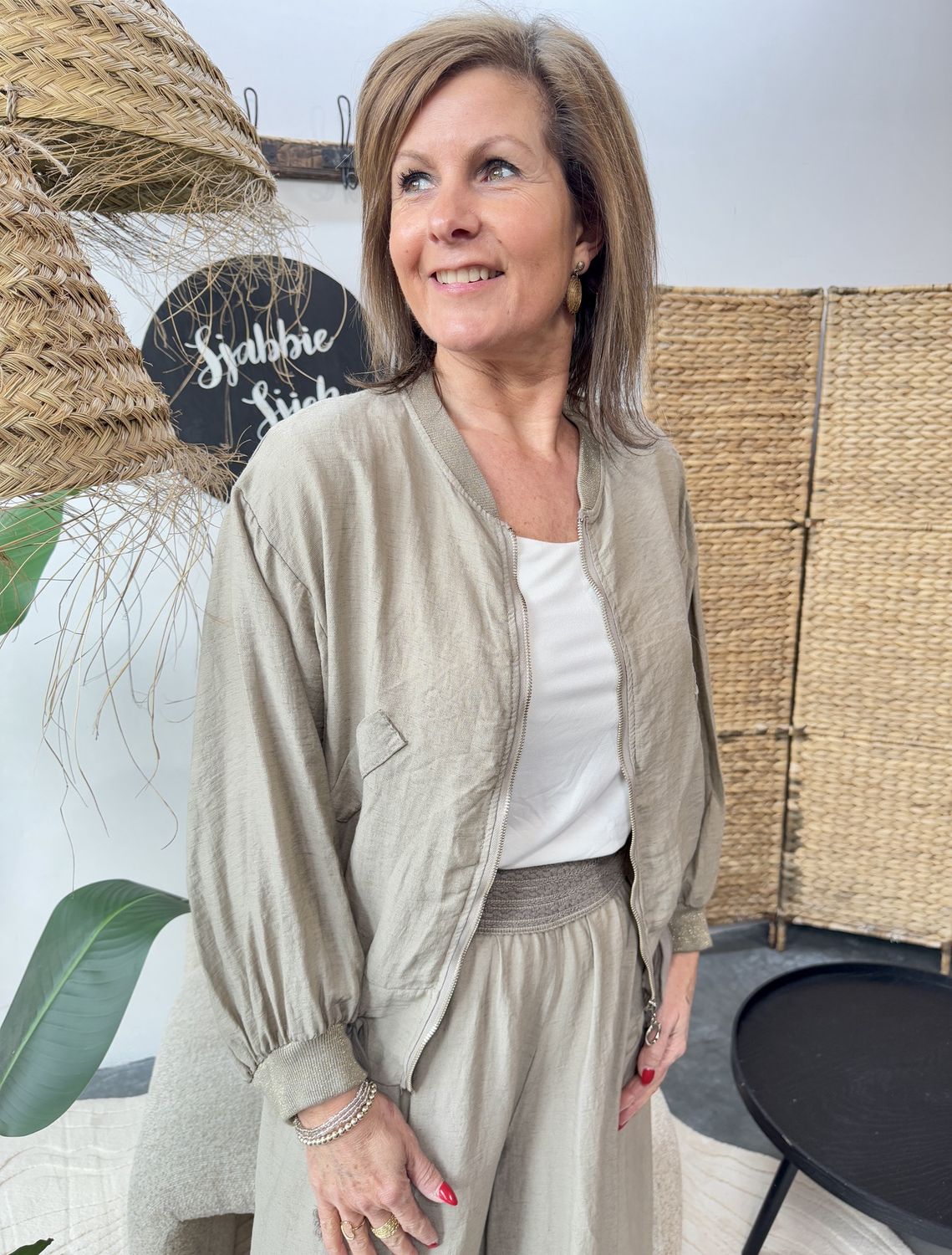 Bomber Jas Loïs Taupe