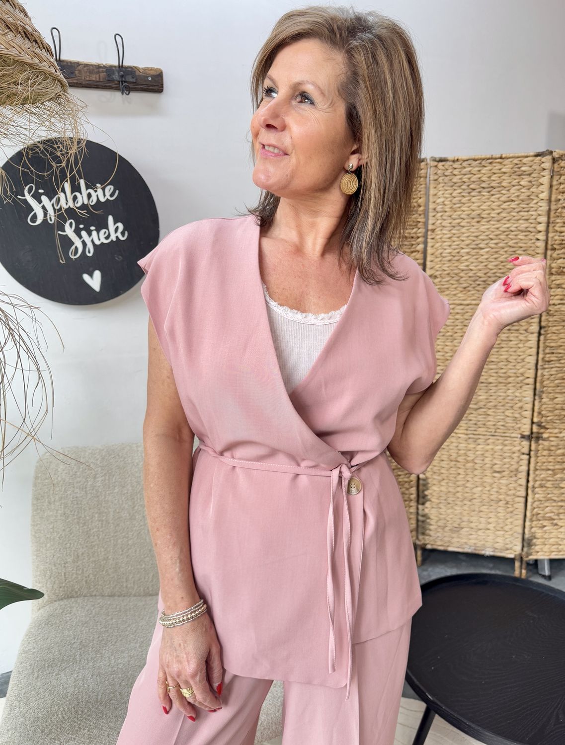 Gilet Olivia Roze