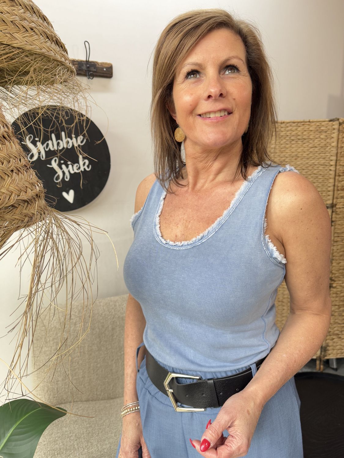 Blauw Basic Hemdje Alira