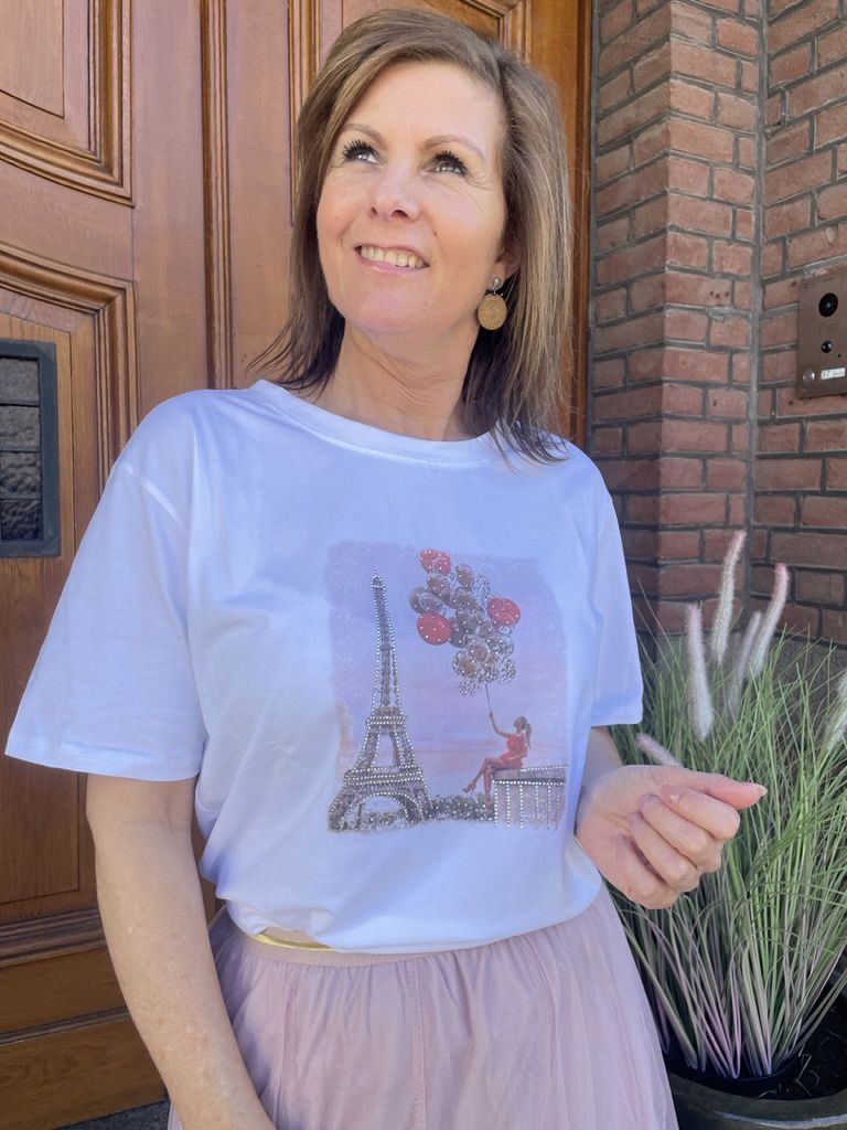 T-Shirt Lilou Met Eiffeltoren