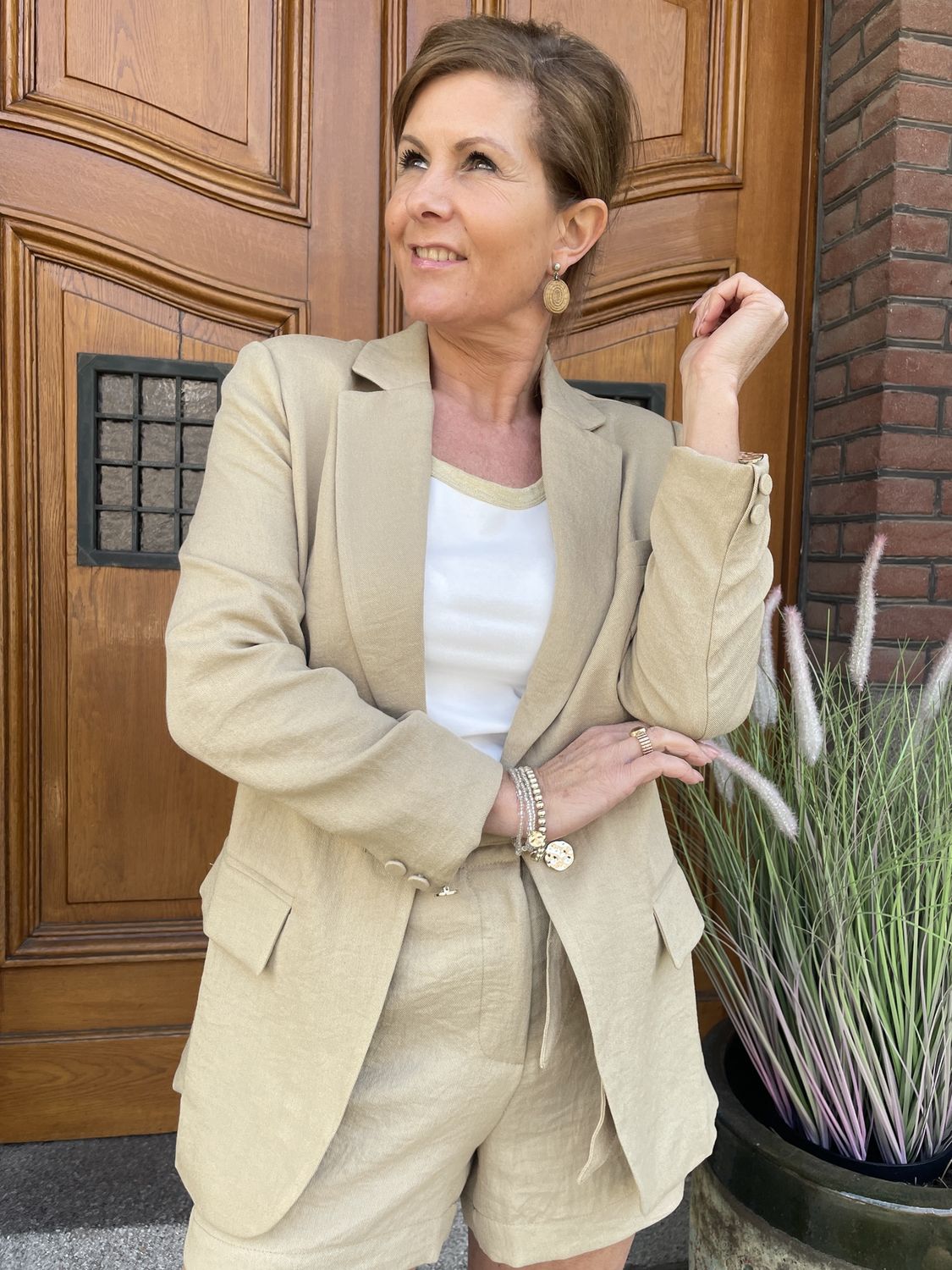 VISCOSE BLAZER CAMEL Vavik