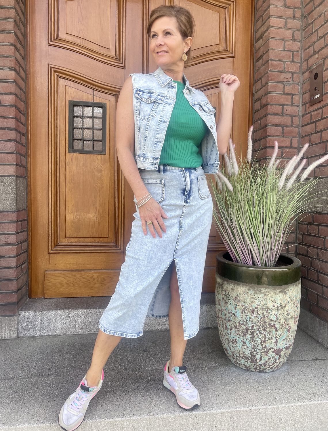 Rok Manon Light Denim