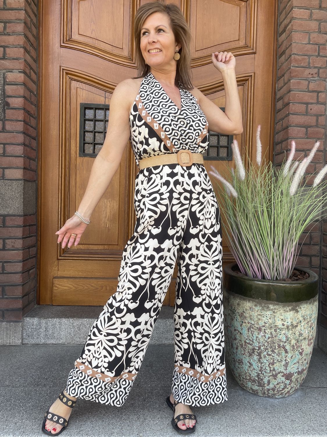 JUMPSUIT LOTJE met PAISLEY PRINT