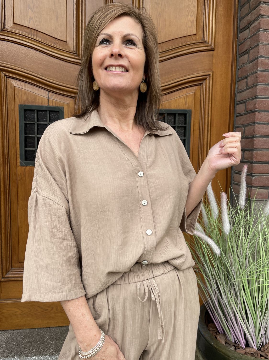 BLOUSE Nyllie CAMEL