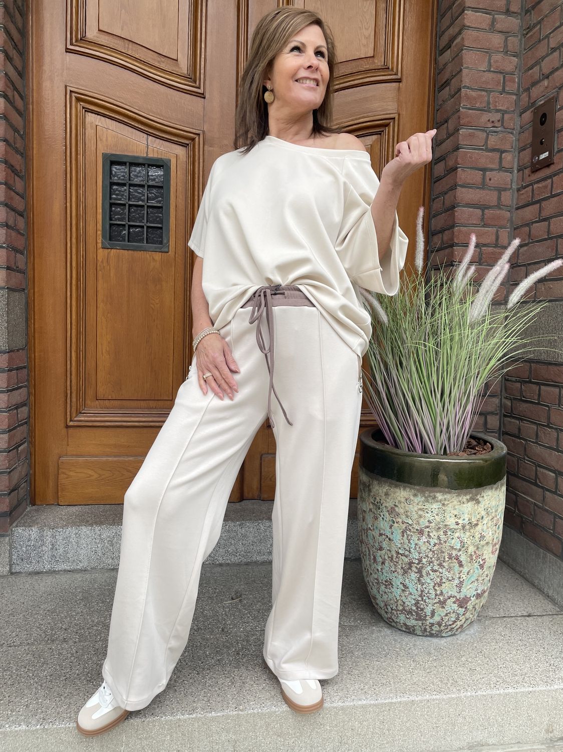 BROEK FANGO Beige