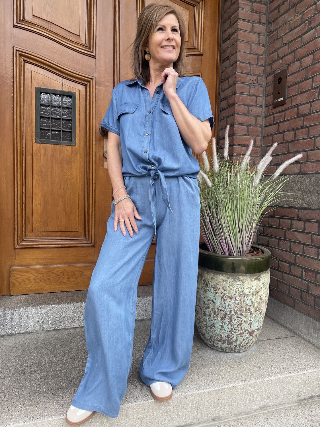 TENCEL PANTALON Medium Jeans Wassing