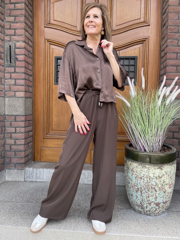 PANTALON Sharyann CHOCO