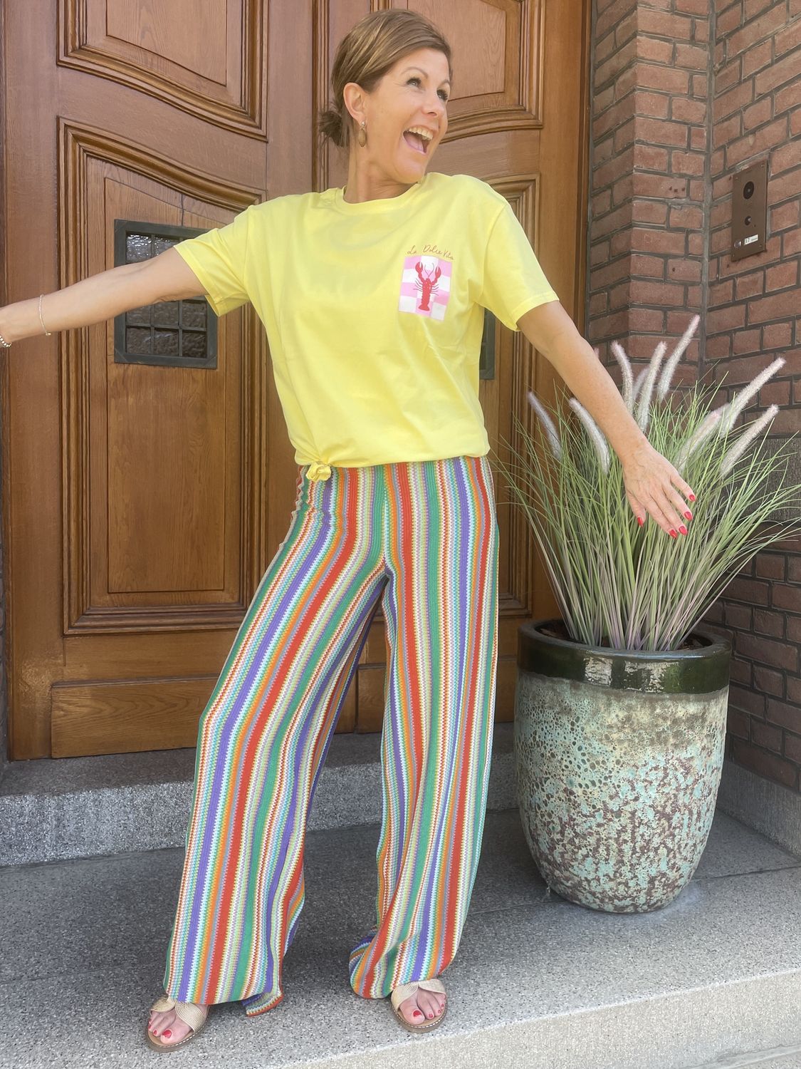 PANTALON Suzanna KLEURRIJK MULTICOLOR