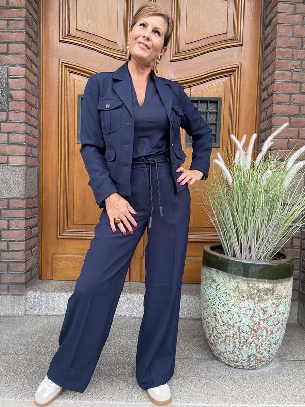 PANTALON - ROSAN - DONKERBLAUW