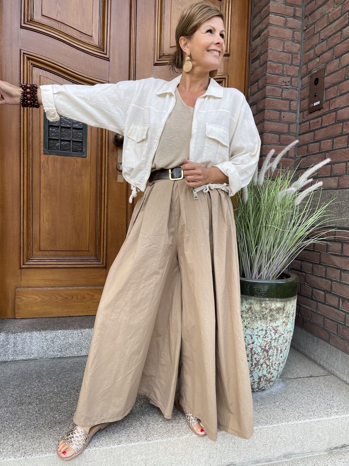 BROEK ROK Naira - TAUPE