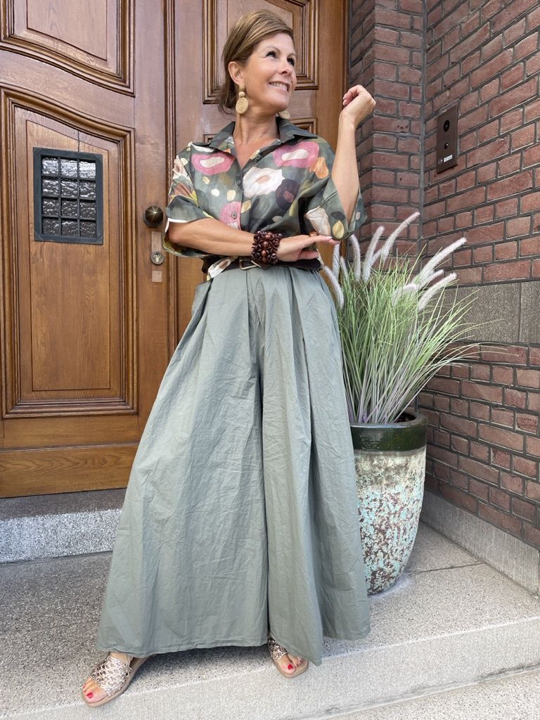 BROEK ROK Naira - KHAKI