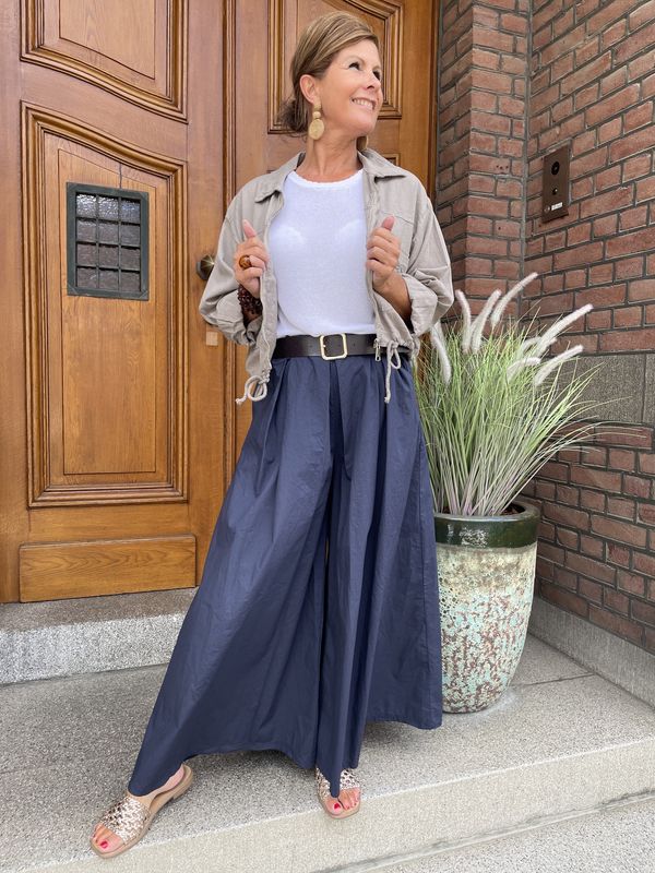 BROEK ROK Naira - BLAUW
