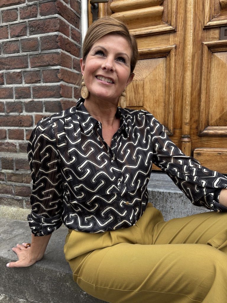 Blouse CPLIST Zwart Print