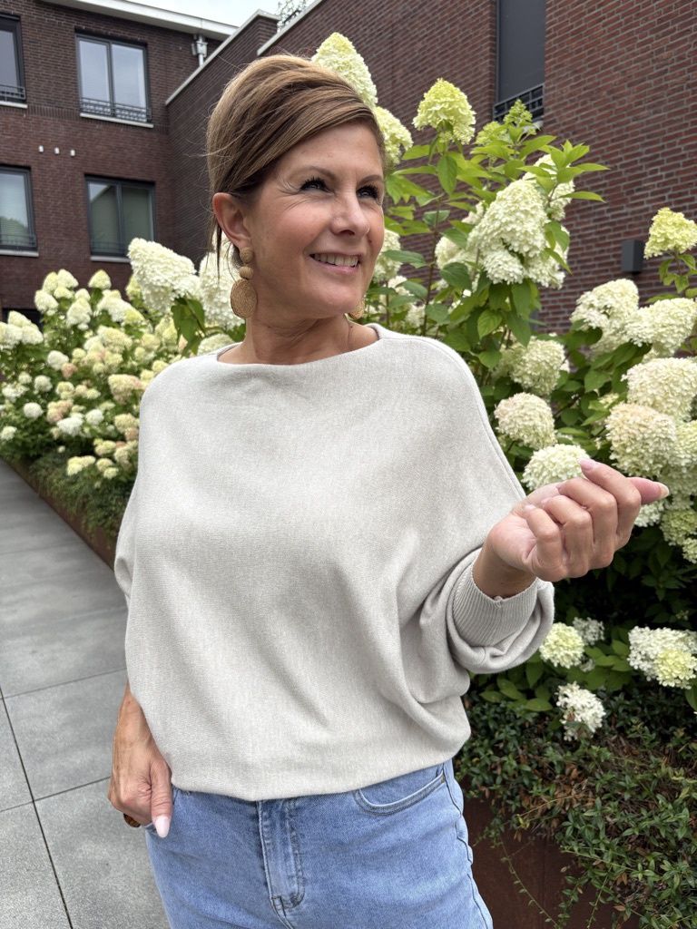 Vleermuistrui Lola Beige