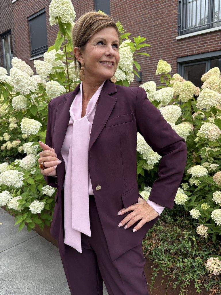 Blazer Saar Bordeaux