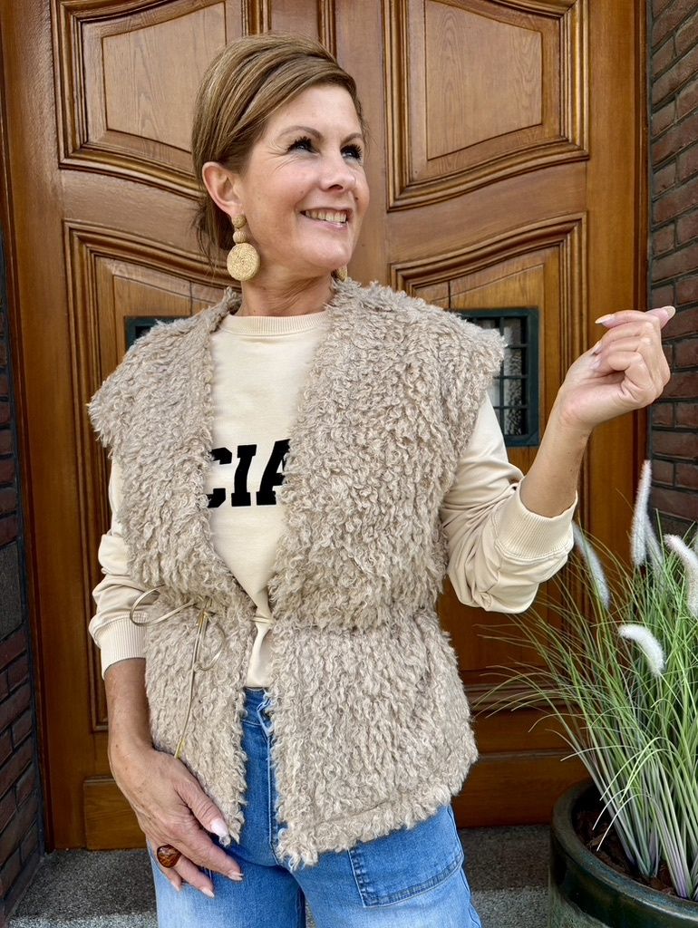 Bodywarmer Runa Cream