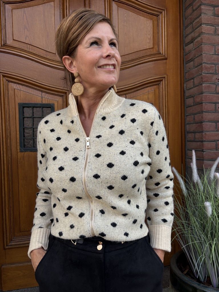 Vest Cream Spot - PEREL