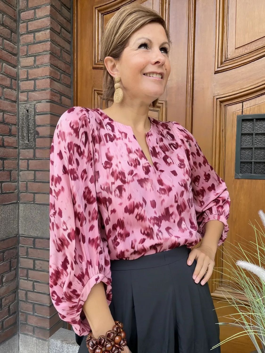 B779 P051 - Top met Speciale Mouwen