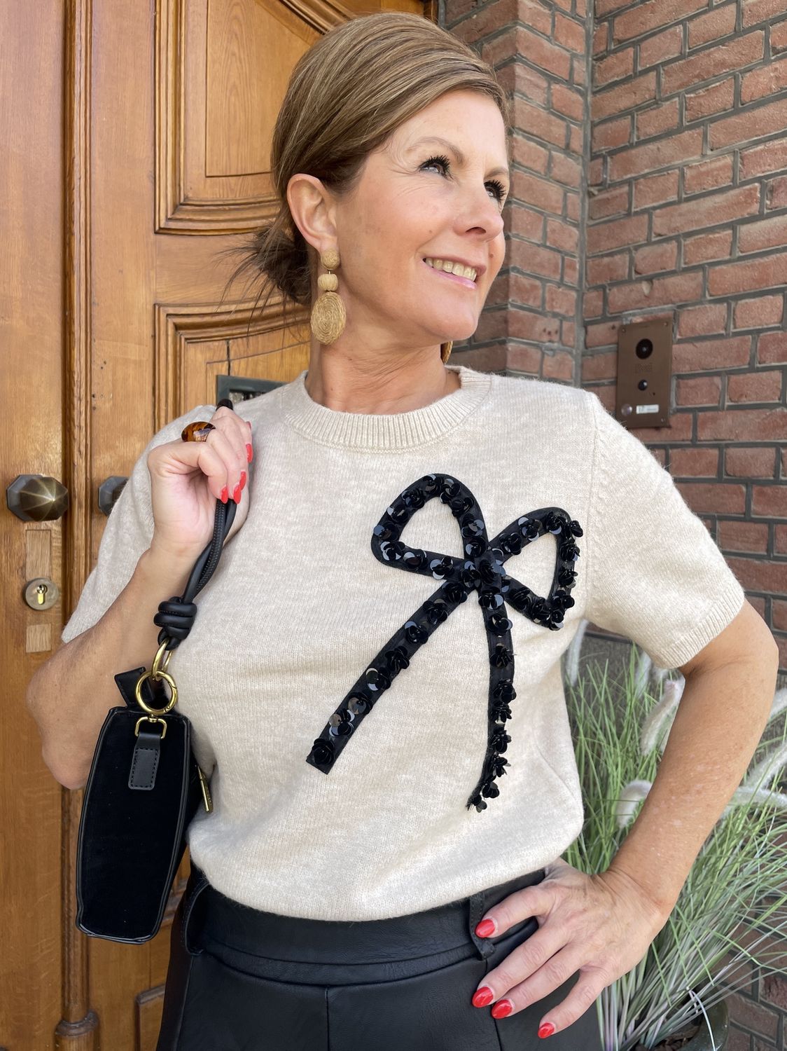 STRIK SWEATER - TAUPE