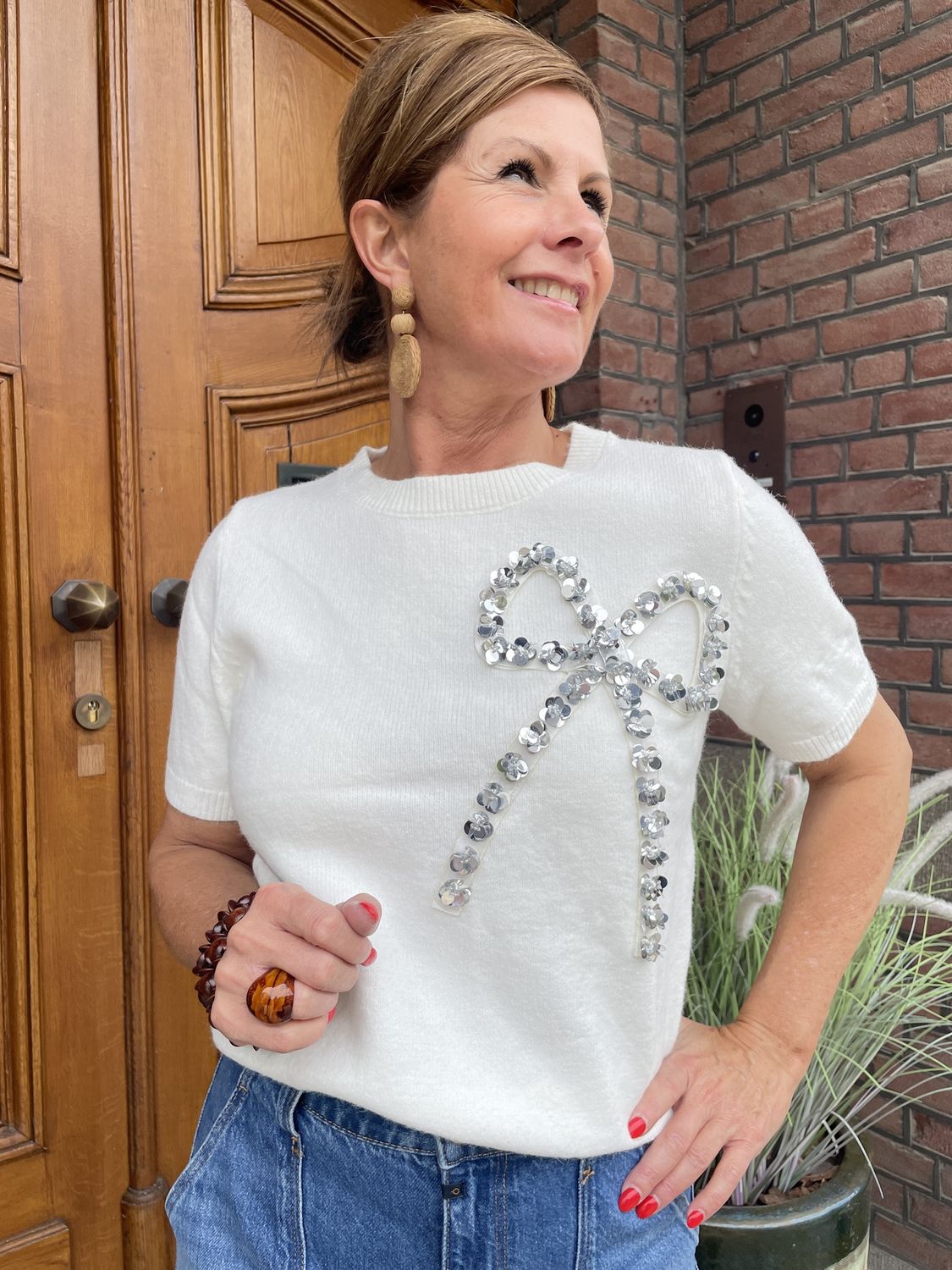 STRIK SWEATER - CREME