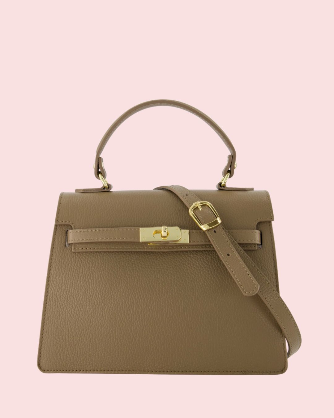 Tas Helene - Taupe - Goudkleurig