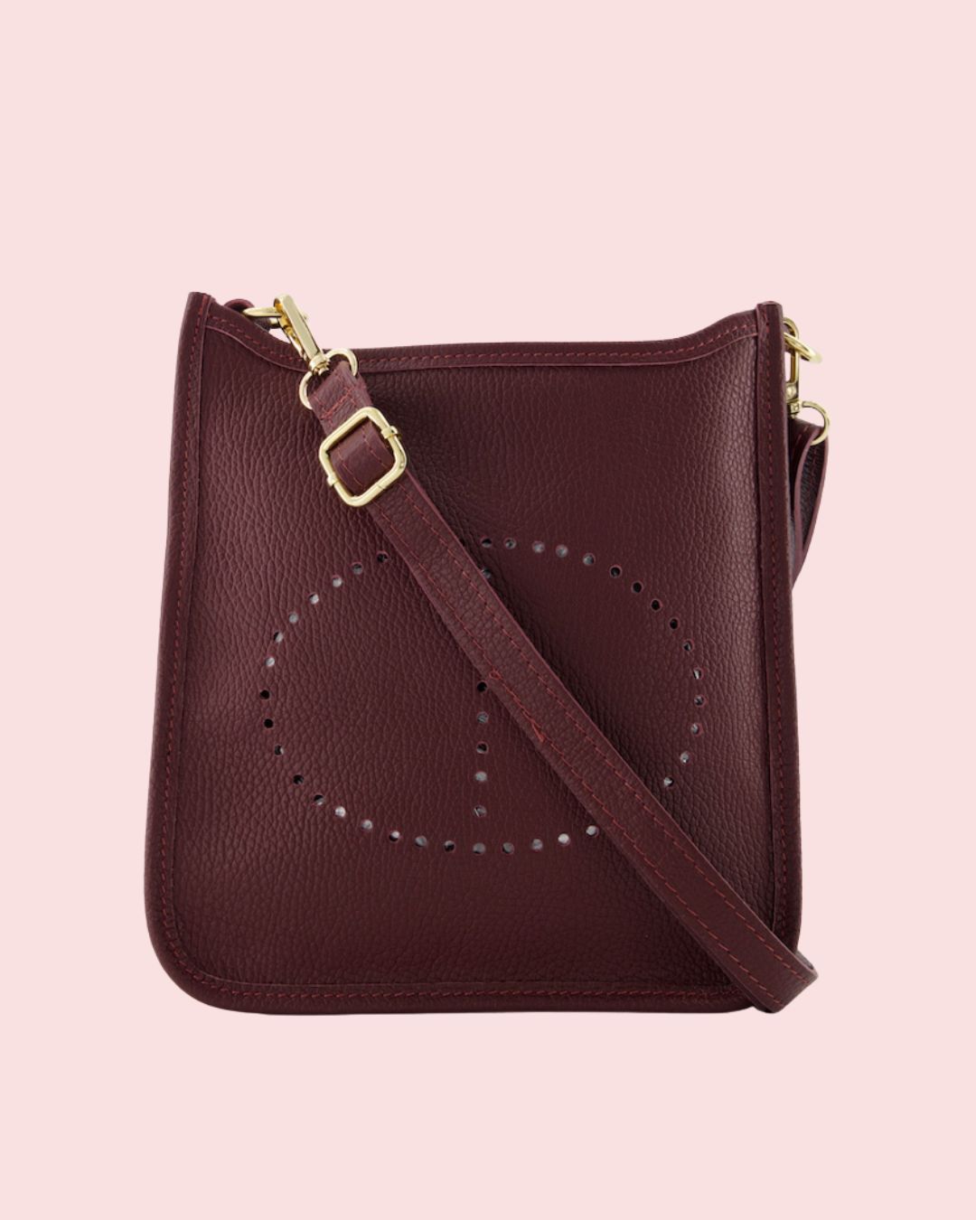 Tas Tina - Bordeaux - Goudkleurig