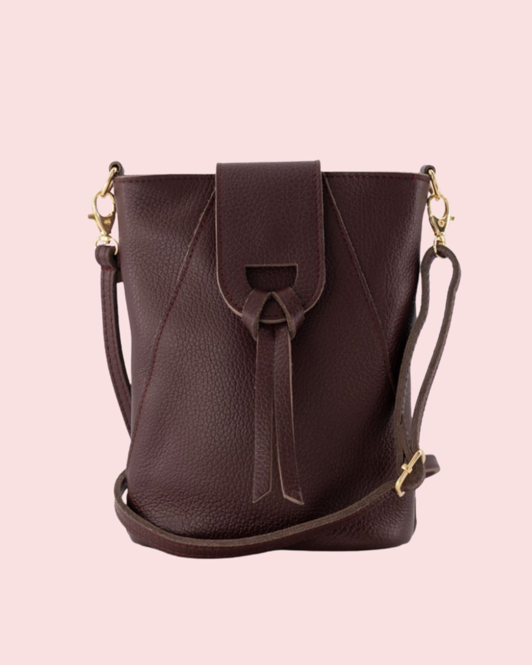 Tas Kendra - Bordeaux - Goudkleurig