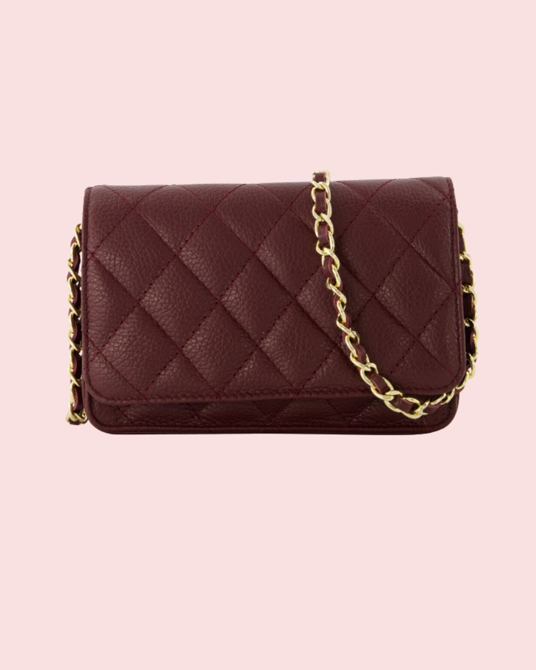 Tas Jamy  - Bordeaux  - Goudkleurig