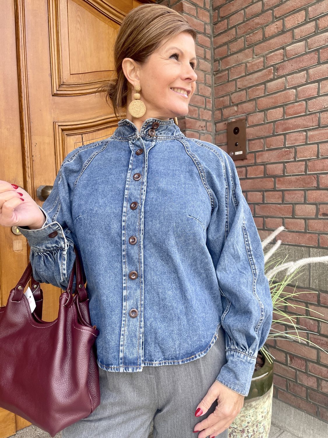 JEANS BLOUSE - ZAZA