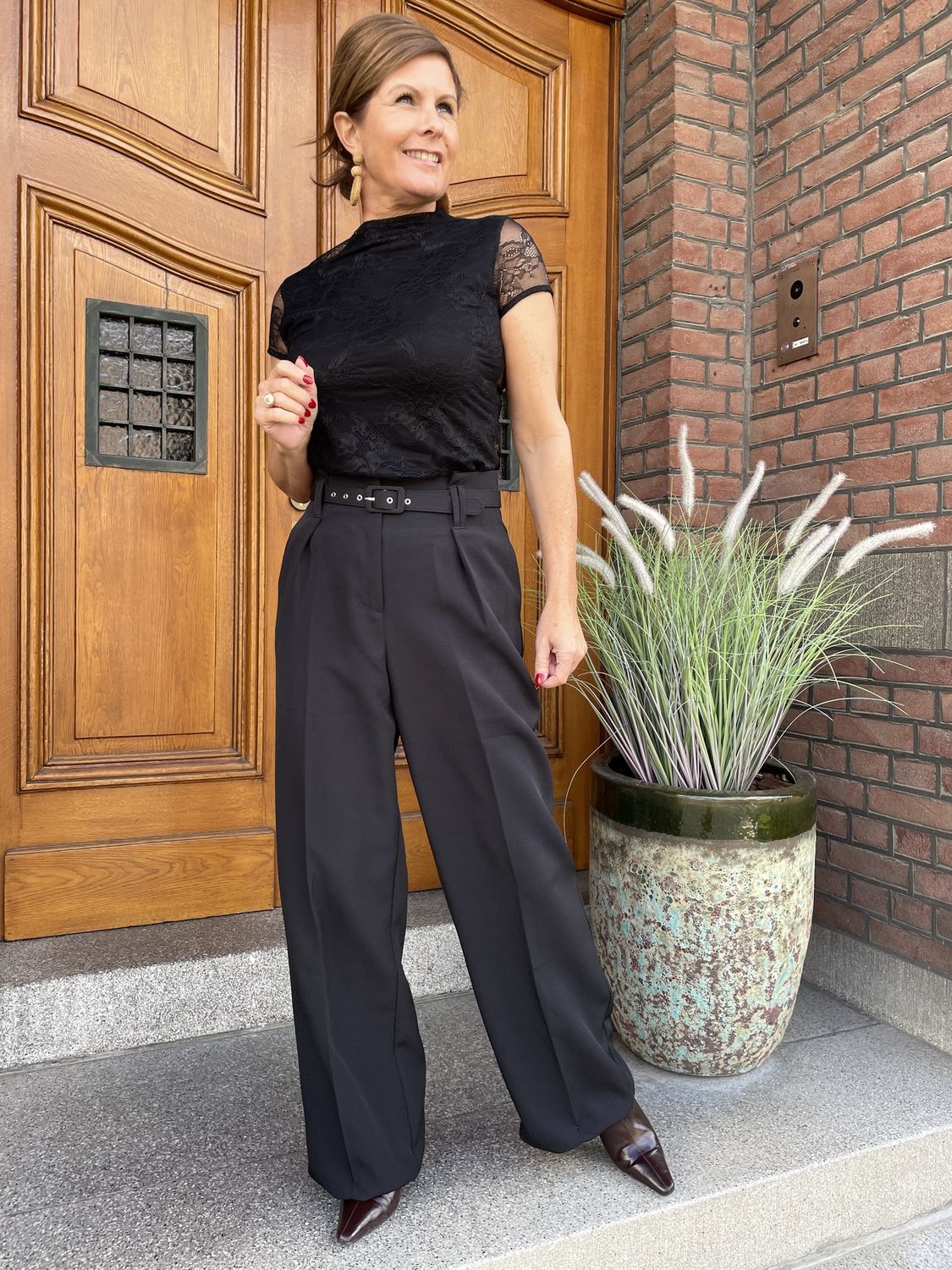 ZWARTE PANTALON - K073