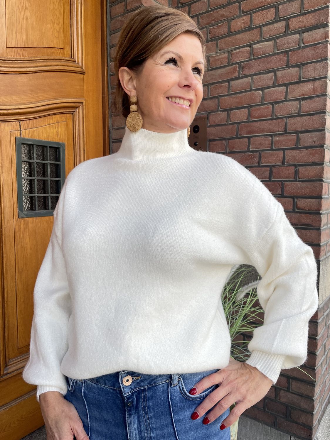 OFFWHITE SWEATER - Annemijn