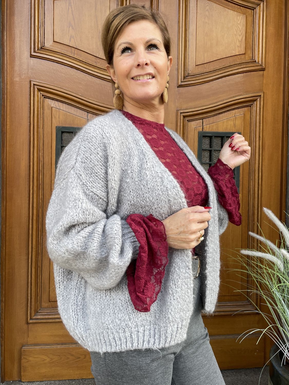FREKA VEST LICHTGRIJS