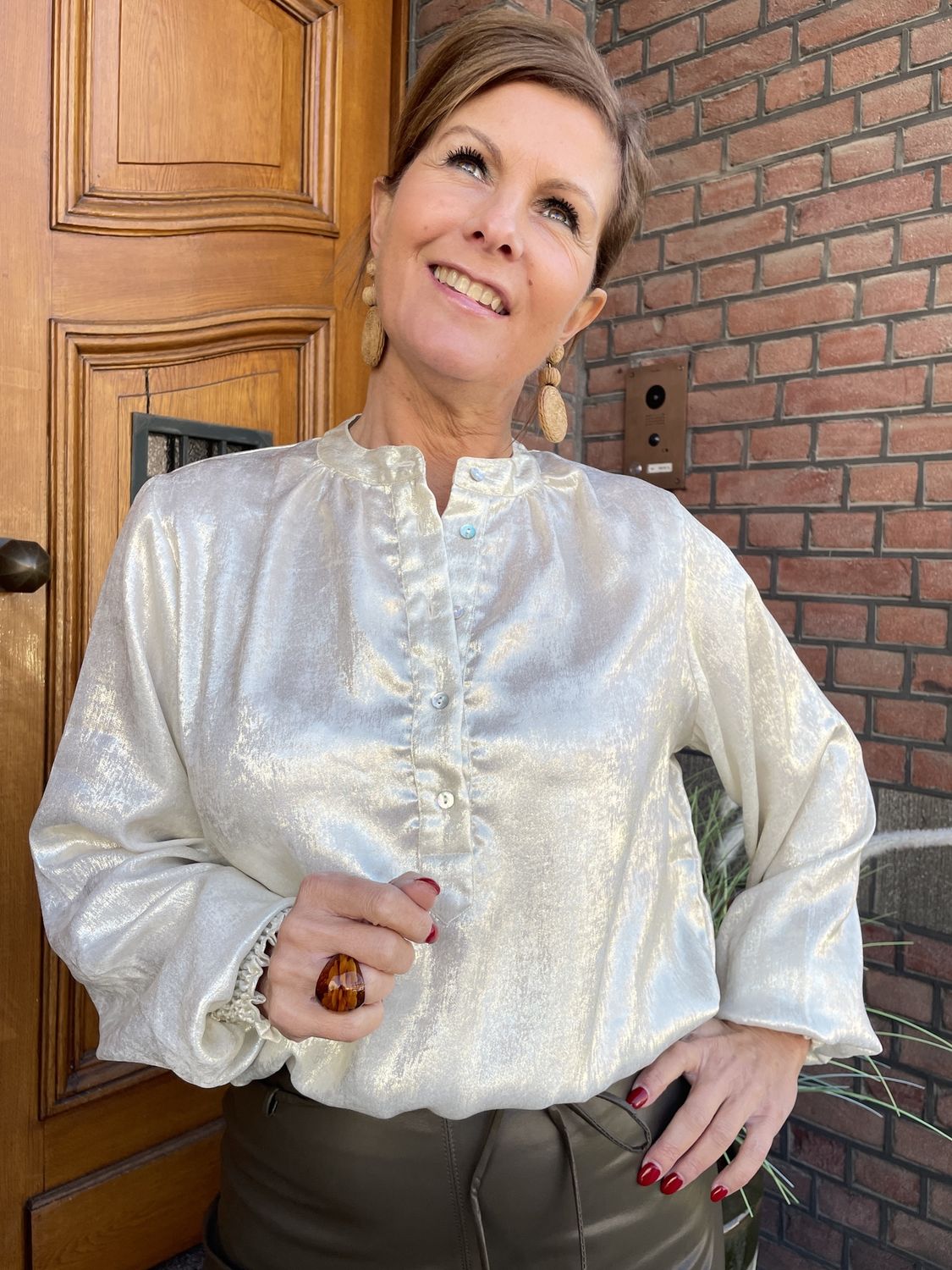 BLOUSE ALIES - GOUD 250